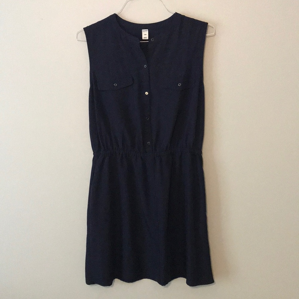 Old Navy Navy midi dress